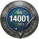 ISO 14001:2015 certificate