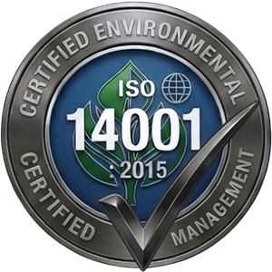 ISO 9001:2015 · ISO 45001:2018 · ISO 14001:2015 Certified